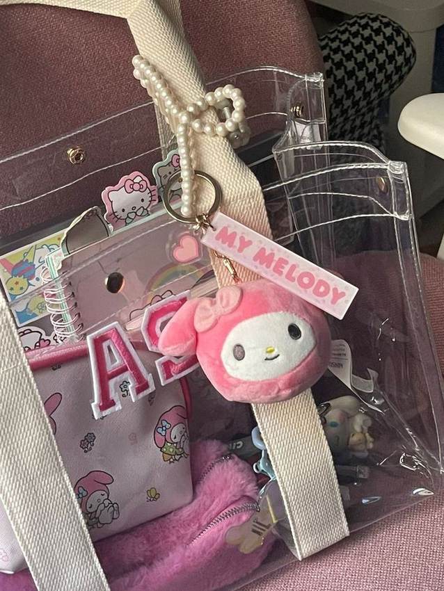 Baganic Clear Tote bag, customer photo