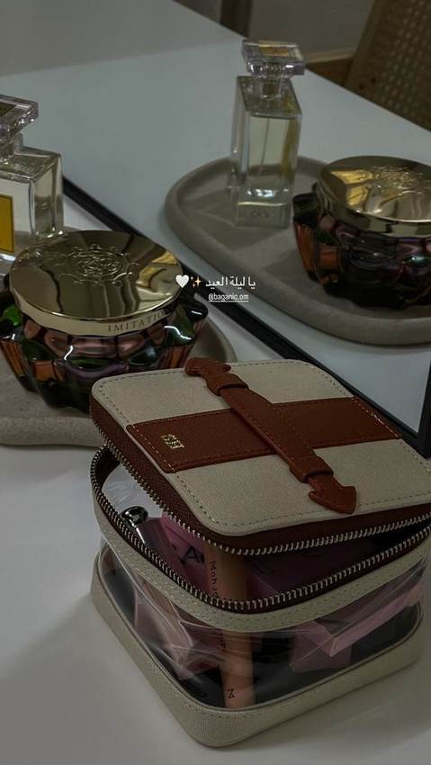 Baganic Makeup Bag, customer photo