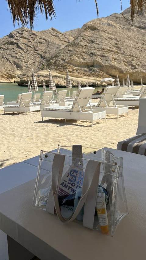 Baganic Clear Tote bag, customer photo