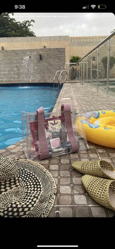 Baganic Clear Tote bag, customer photo