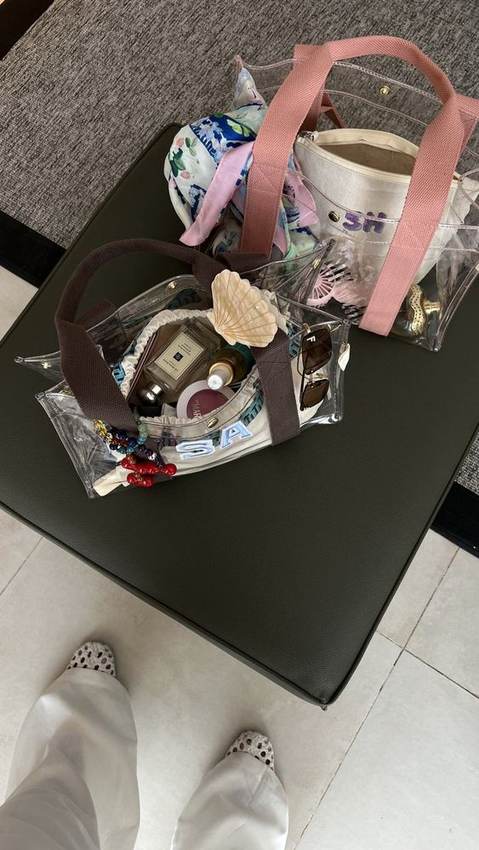 Baganic Clear Tote bag, customer photo