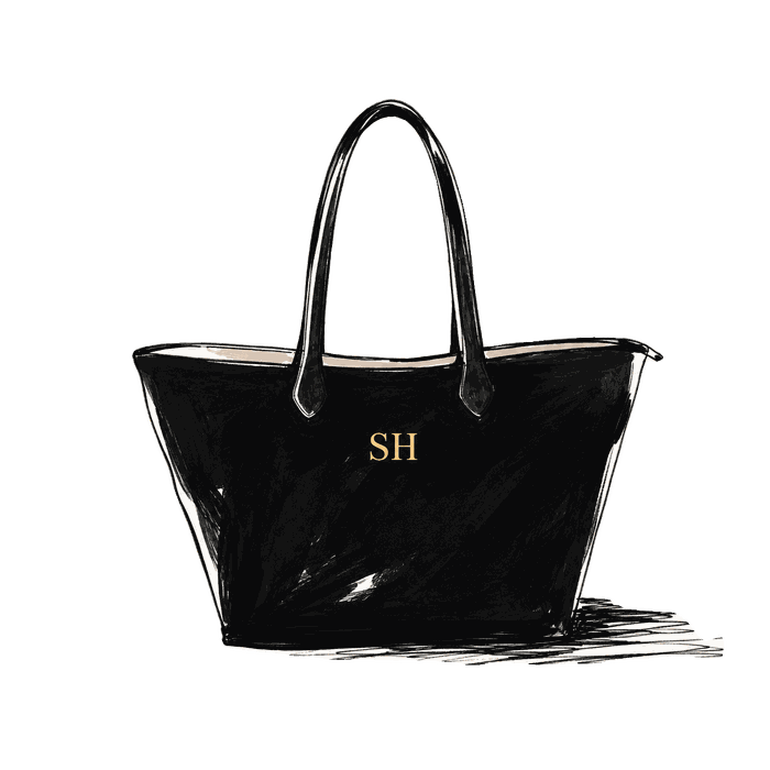 The Canvas Bag, black