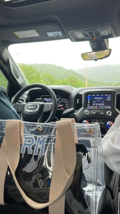 Baganic Clear Tote bag, customer photo