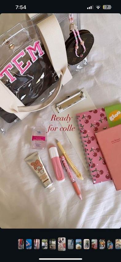 Baganic Clear Tote bag, customer photo