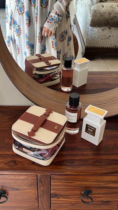 Baganic Makeup Bag, customer photo