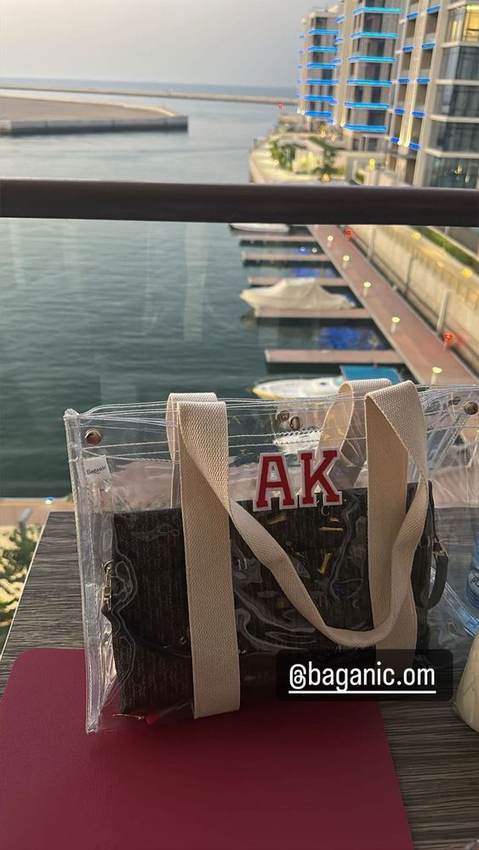 Baganic Clear Tote bag, customer photo