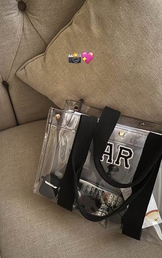 Baganic Clear Tote bag, customer photo