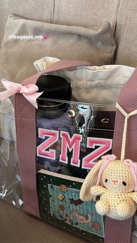 Baganic Clear Tote bag, customer photo