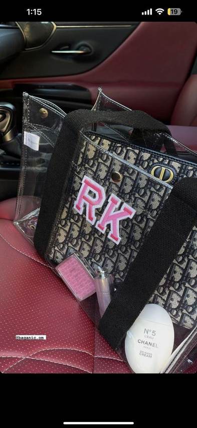 Baganic Clear Tote bag, customer photo